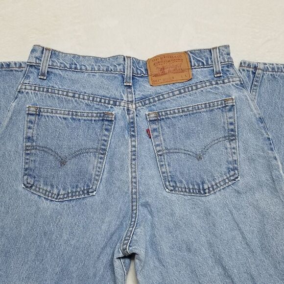 Vintage levi's 551 high rise relaxed tapered jeans - Picture 10 of 12